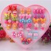 XoBathti 20 Pairs of Cartoon Kids Earrings - Adorable, Fun Accessories for Little Fashionistas